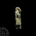 Egyptian Faience Figure of Thoth