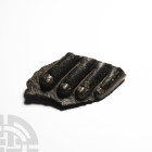Egyptian Black Granite Foot Fragment