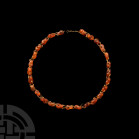 Greek Gold and Carnelian Necklace