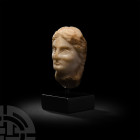 Greek Marble Head of a Woman