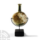 Roman Glass Pilgrim's Flask
