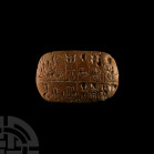 Mesopotamian Pictographic Administrative Tablet