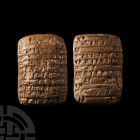 Ur III Cuneiform Tablet, an Inventory of Drivers of Plough Oxen