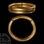 Sarmatian Gold Hinged Bracelet