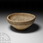 Aramaic Magical Bowl Bearing an Incantation Against Evil Spirits