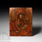 Greek Virgin and Child Hodegetria Icon