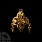 Elizabethan Gold Cross Pendant