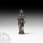 Post Medieval Silver Apostle Peter Statuette