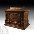 Northern Italian Gilt Wooden Casket