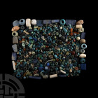 Egyptian and Other Faience and Hardstone Bead Collection
