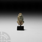 Egyptian Faience Amulet Bust