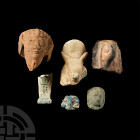 Egyptian Statue Fragment Group