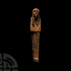 Egyptian Wooden Shabti