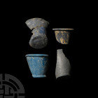 Egyptian Offering Cup Fragment Group