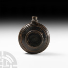 Egyptian Black Burnished Ware Pilgrim's Flask