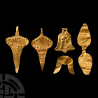 Greek Gold Funerary Decoration Group