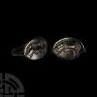Greek Seal Ring with Antelope