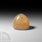 Large Western Asiatic Chalcedony Gaming Piece