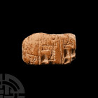 Sumerian Pictographic Cuneiform Tablet Fragment
