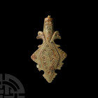 Western Asiatic Decorated Bone Handle