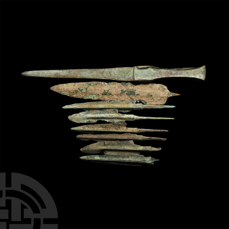 Luristan Mixed Blade Group
2nd-1st millennium B.C. and later. A mixed group of ...