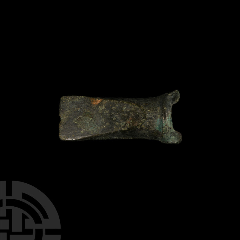 Bronze Age Socketted Axehead
1st millennium B.C. A bronze socketted axehead wit...