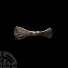 Iron Age Celtic Silver Double-Axe Pendant