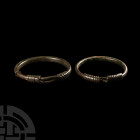Viking Age Coiled Bracelet Pair