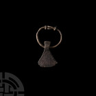 Viking Age Silver Axe Pendant