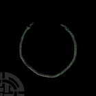 Viking Age Twisted Torc with Looped Terminals