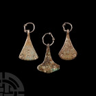 Viking Period Silver Axe Pendant Group