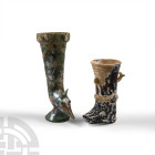 Roman Style Glass Vessel Group