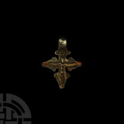 Post Medieval Silver Cross Pendant