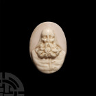 Shell Cameo of a Wealthy Merchant