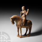 Chinese Tang Horse and Rider