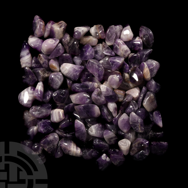 Natural History - Polished Amethyst Crystal Group
A group of 100 polished ameth...