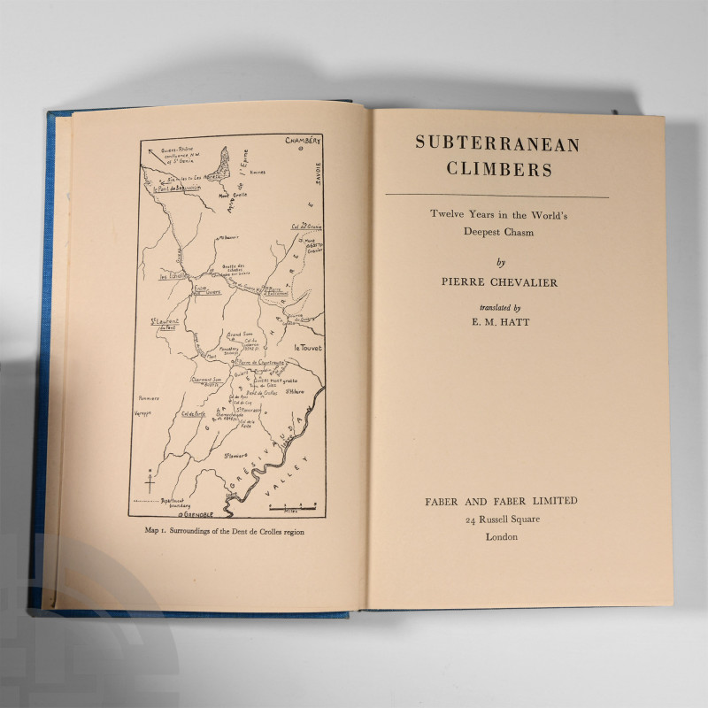 Natural History Books - Chevalier - Subterranean Climbers
Published 1951 A.D. C...