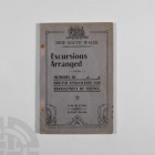 Natural History Books - Australia, New South Wales - Excursions Arranged for Members of BAAS