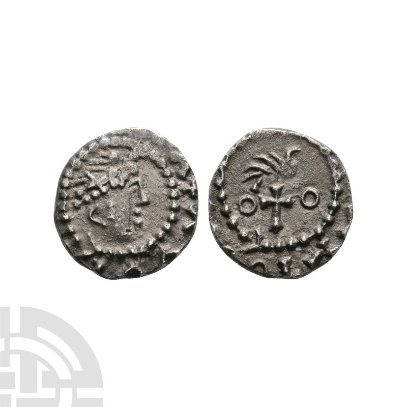 Anglo-Saxon Coins - Primary Phase - Series BIIIA, Type 27a - Bird on Cross AR Sc...