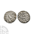 Anglo-Saxon Coins - Primary Phase - Series F - Portrait AR Sceatta