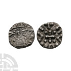 Anglo-Saxon Coins - Continental Issues - Series D, Type 2c - AR Sceatta