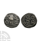 Anglo-Saxon Coins - Secondary Phase - Celtic Cross Group - Portrait AR Sceatta