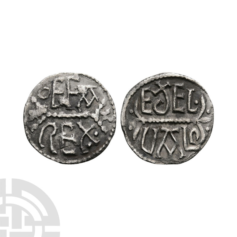 Anglo-Saxon Coins - Offa - London / Aethelweald - Light Coinage AR Penny
780-79...