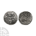 Anglo-Saxon Coins - Offa - London / Aethelweald - Light Coinage AR Penny