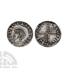 Hiberno-Norse Coins Ireland - Sihtric Anlafsson - Long Cross and Hand Coinage - Portrait Penny