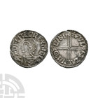 Anglo-Saxon Coins - Aethelred II - London / Wulfstan - Long Cross Penny