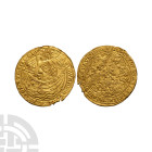 English Medieval Coins - Edward III - Pre Treaty Series E - Gold Noble