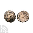 Celtic Iron Age Coins - Iceni - 'Irstead Tefoil' - Gold Quarter Stater