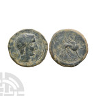 Ancient Greek Coins - Castulo - Griffin Bronze