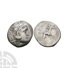 Ancient Greek Coins - Macedonia - Alexander III (the Great) - Countermarked AR Tetradrachm